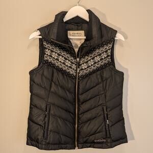 Eddie Bauer Down Puffer Vest - Size S